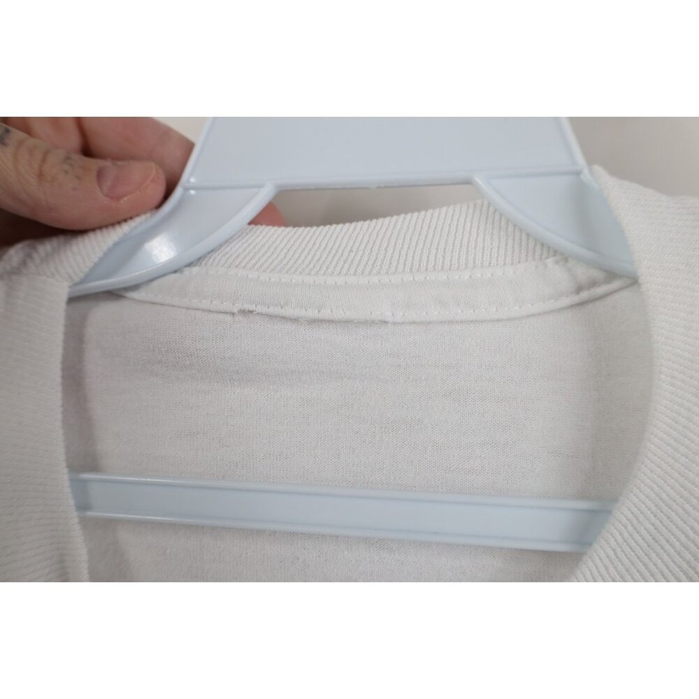 Vtg 90s Y2K Abercrombie & Fitch Mens M Distressed Spell Out Short Sleeve T-Shirt - Picture 10 of 14